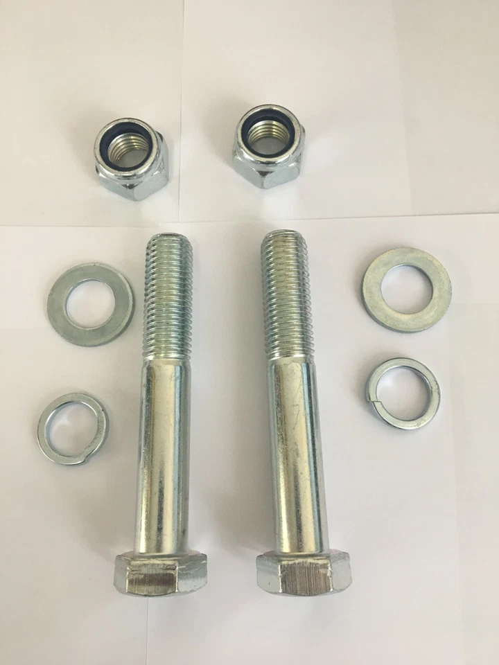 MTEC Tow Bar / Tow Ball Bolts M16 x 120mm Long C/w Nuts & Washers 8.8 HIGH TENSILE