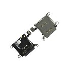 Dual Sim Card Slot Sim Card Tray with Reader Flex Cable For iPhone 12/12Pro