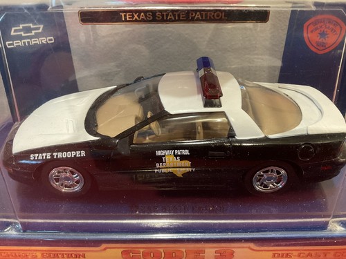 Code 3 State Trooper 1/24 Camaro Texas department Highway Patrol Squad Car NEW