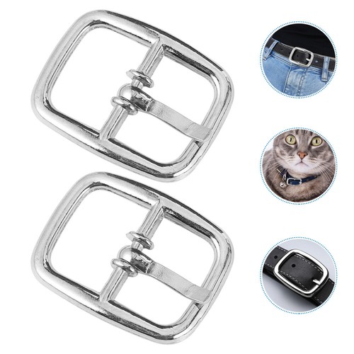 50 Pcs Zinc Alloy Shoe Buckle Sewing Mini for Belt Miss Roller Buckles Bag - Picture 2 of 12