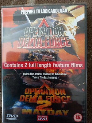 OPERATION DELTA FORCE / OPERATION DELTA FORCE 2 MAYDAY DVD SEALED