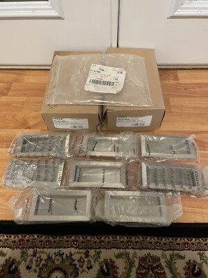 LOT OF 38 HAFELE RECESSED  CABINET PULLS POLISHED SATIN NICKEL FINISH