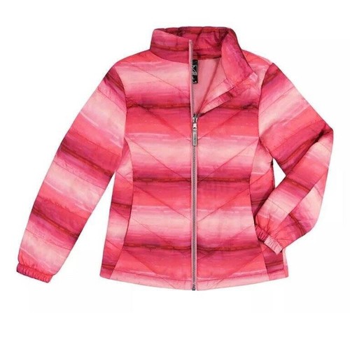 Girls Jacket 3 in 1 Hooded Black Pink Water Resist All Season ZeroXPosur-sz 7/8 - Picture 3 of 13