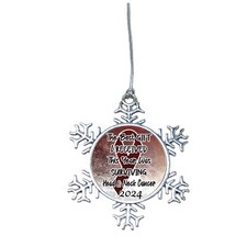 Head Neck Cancer Survivor 2024 Gift This Christmas Surviving Snowflake Ornament