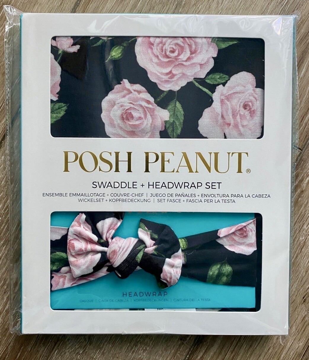 Posh Peanut Harley Swaddle & Headband Set NWT eBay