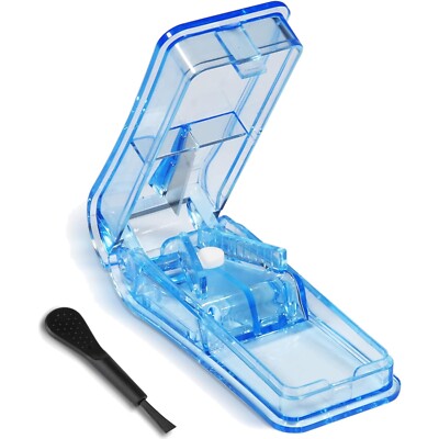 Eleganter und funktionaler Tablettenteiler für individuelle Bedürfnisse, Blau