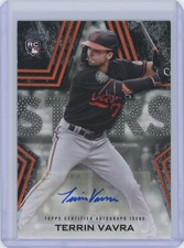 2023 Topps Baseball Series One Terrin Vavra Auto #BSA-TVA 158/199