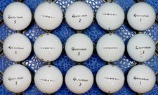 15 Used TaylorMade TP5 golf balls. Grade A3-A5. Lot TMTP5 13
