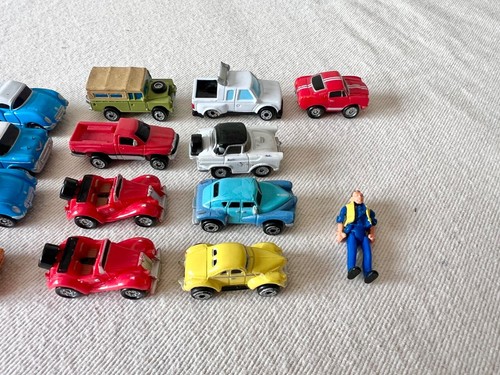 Lotto Playset Micro Macchine Galoob vintage anni 80-90 con auto e accessori - Foto 5 di 24