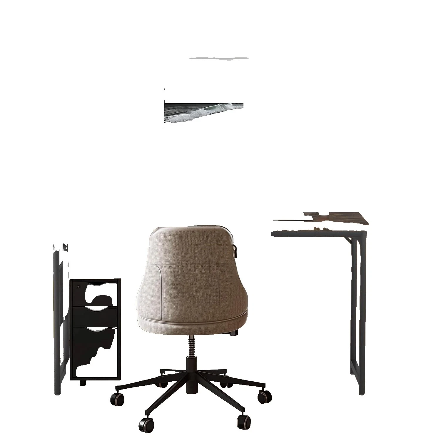 Mango de Madera Hogar Oficina/estudio escritorios de Oficina en Casa