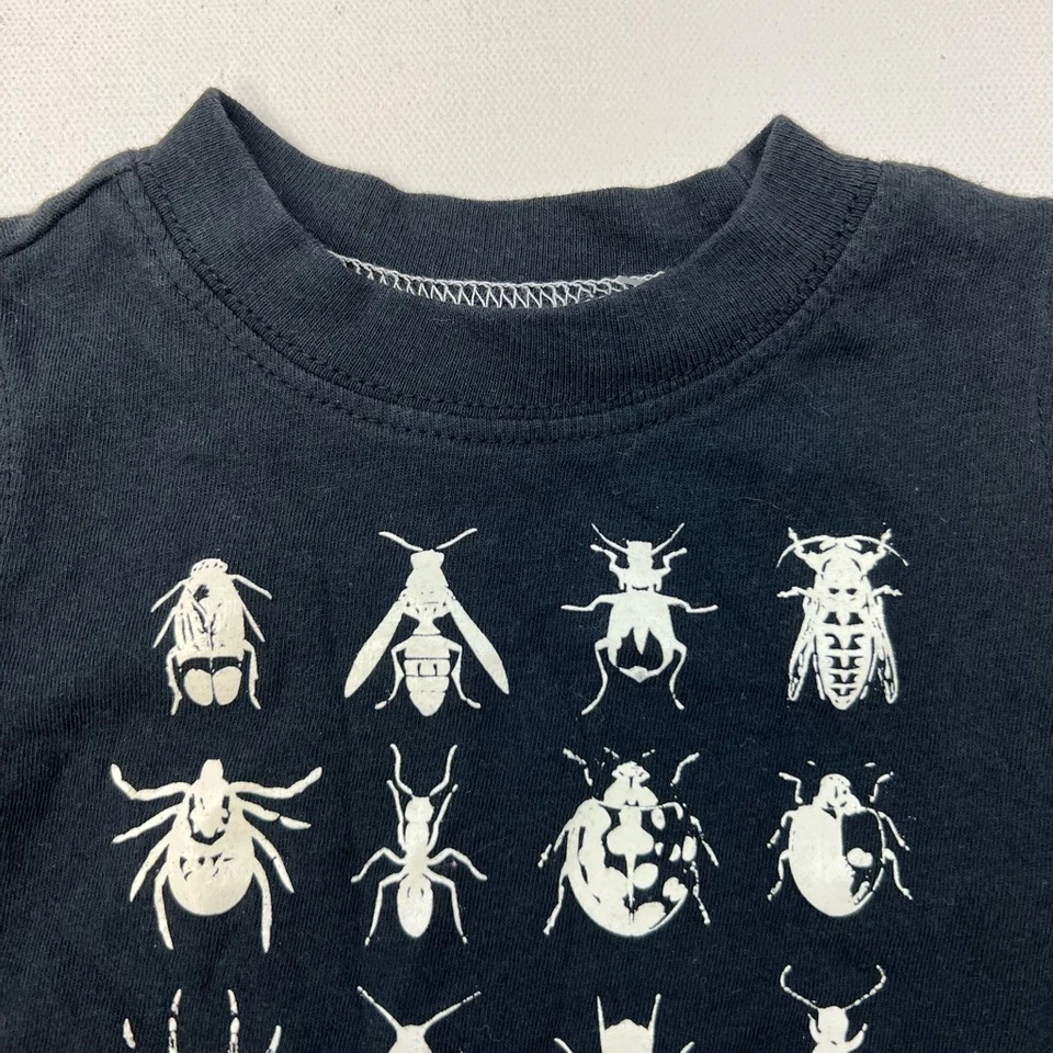 Carters Bebé Niño Lote De 2 Camisas Multicolor Camiseta Abotonada Bichos 6 Meses Foto 4 de 4