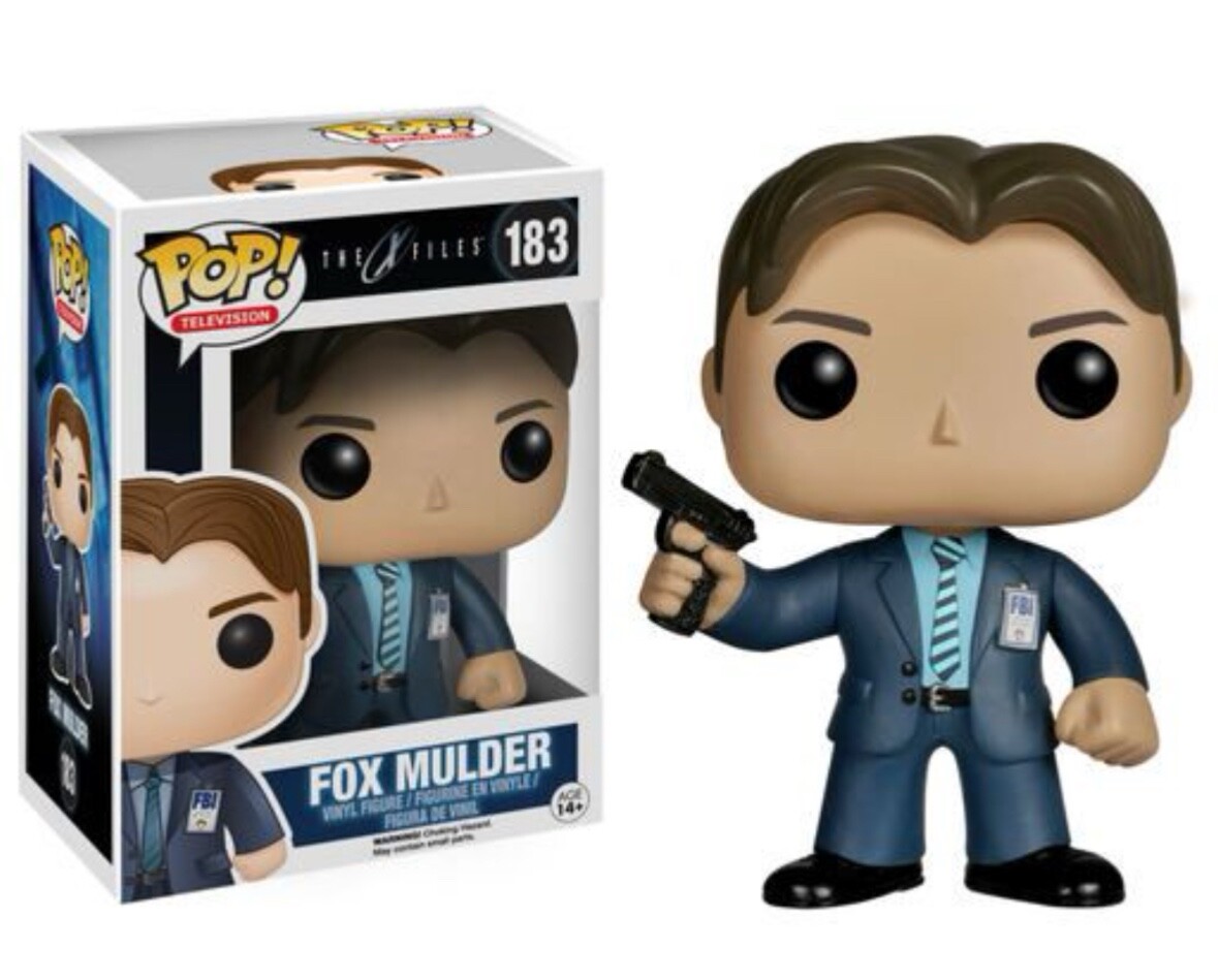 Sale Funko Pop! Vinyl Tv: The X-Files - Fox Mulder #183 Vaulted Protector