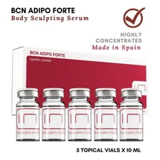 Adipoforte Caja De 5 Vials( Mesoterapia) Fat Burner and Restructuring solution 
