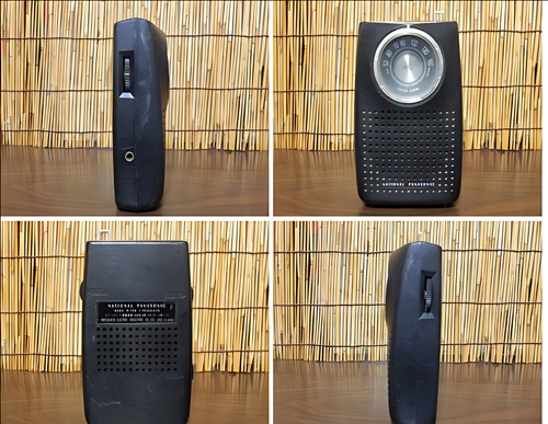 National Panasonic Taschenradio R-126 gebraucht AM Compact Japan - Bild 3 von 4