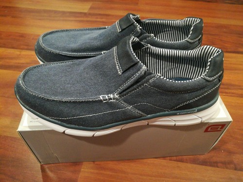 Day Five Havana Herren Alltagsschuhe leicht Memory Foam marineblau Größe 11,5