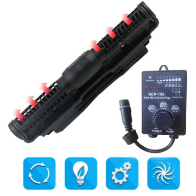 Jebao SCP Series Cross Flow Pump Wave Maker for Marine Aquarium Fish Tank HOT