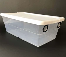 Reptile Vented Enclosure 6 Qt Isopod Terrarium Reptile Vivarium Container