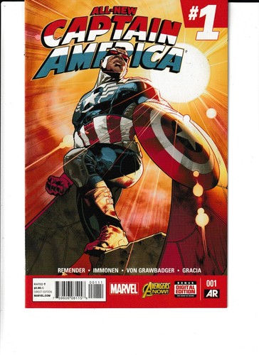 All-New Captain America #1 (Marvel 2015) NEAR MINT - 9.2