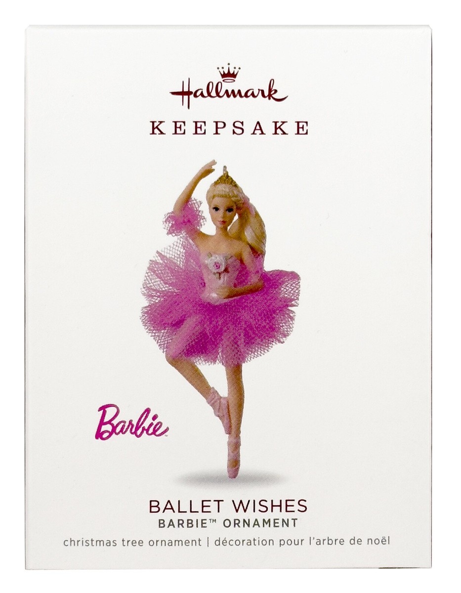 Ornament Barbie Ballerina 2018 Ballet Wishes BARBIE NEW Hallmark