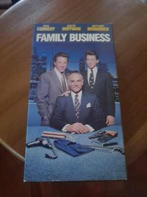 Family Business (VHS, 1998) Sean Connery Dustin Hoffman Matthew Broderick