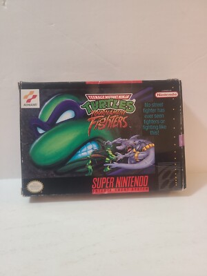Teenage Mutant Ninja Turtles: Tournament Fighters (SNES, 1993) CIB