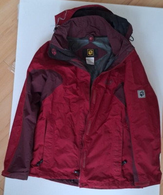 Jack Wolfskin Outdoorjacke Damen-Größe M rot