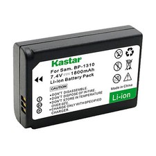 1x Kastar Battery for Samsung BP-1310 ED-BP1310 NX5 NX10 NX11 NX20 NX100