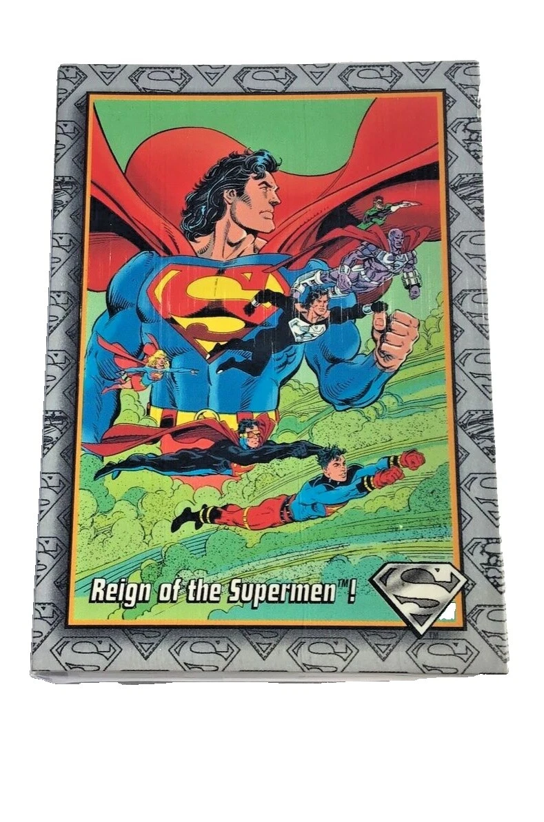 Superman superhéroe SkyBox juegos de tarjetas de colección coleccionable