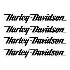 SET Genuine Harley GAS FUEL TANK BOTH SIDE ONLY DECAL 13381-05 2
