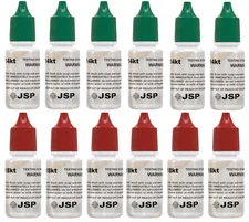 12 Bottles 14K & 18K Gold Jewelry Testing Acid Precious Metals 6 Pack Oro Tester