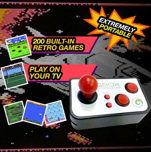 GBOX Retro 200 Video Games Console In 1  - Retro TV Video Mini Games Console