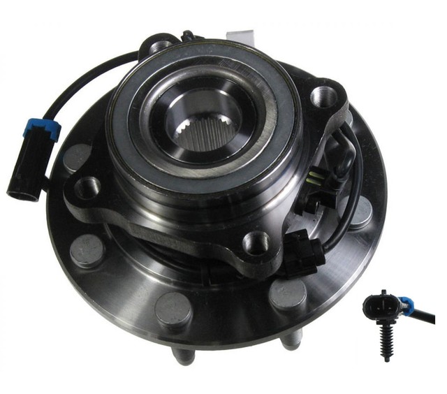 2001 2003 GMC Sierra 1500 HD (4WD) Front Wheel Hub Bearing Assembly
