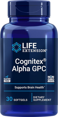 Cognitex Alpha GPC   Alpha-Glyceryl Phosphoryl Choline, Phosphatidylserine, Blue