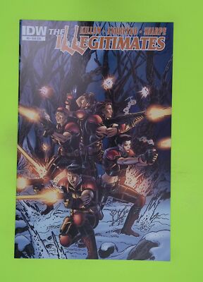 Illegitimates #3b 2014 IDW Publishing Variant High Grade Comic Book L83-169