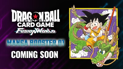 ドラゴンボール MANGA BOOSTER 01 [SB01] 2box DRAGON BALL SUPER FUSION WORLD: MANGA BOOSTER SB01 Booster