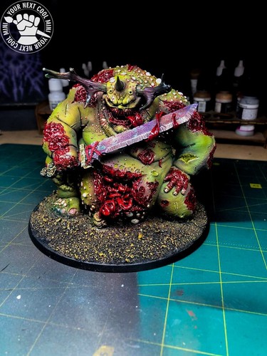 Warhammer 30k/40k. FB. AoS. Great Unclean One - Greater Daemon of Nurgle - 第 1/9 張圖片