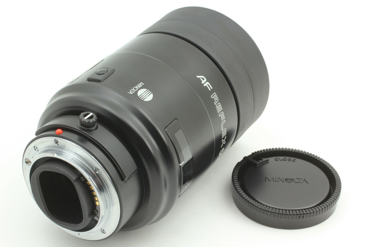 Near Mint】Minolta AF REFLEX 500mm f/8 Mirror Lens for Sony A