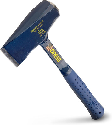 Estwing Fireside Friend Axe, Wood Splitting Maul w/ Forged Steel,Shock Reduction