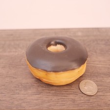 Vtg Play Food Dunkin Donut Chocolate Glaze MTC 1987  