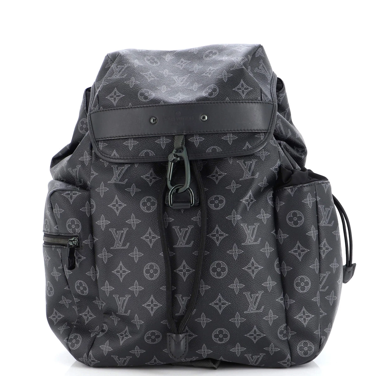 Louis Vuitton Discovery Backpack Monogram Vivienne Eclipse Black in Coated  Canvas with Ruthenium - US