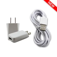 Wall Mini Charger+USB Charger Cable Cord Combo for iPhone 10/X/XR/XS/XS MAX/SE
