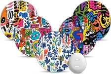 Dexcom G7 over Patches,  10-Pack Dexcom Stelo Overpatches, Bump-Proof with Hard 