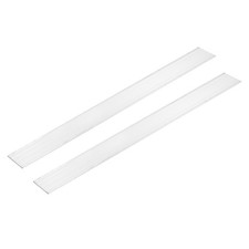 2 Pcs Square Aluminum Flat Bar, 2x30x305 mm 6061 Aluminum Flat Bar