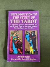 Vintage 1980's Introduction To The Study Of The Tarot Book