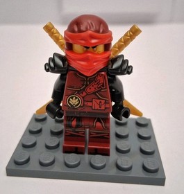 LEGO Ninjago Hands of Time Kai Minifigure Fire Ninja Armor 70627 891729 njo0277