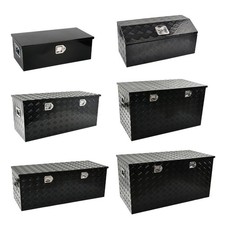 30 44 48 Inch Aluminum Tool Box Trailer Pickup Trunk Truck Bed Storage Toolbox