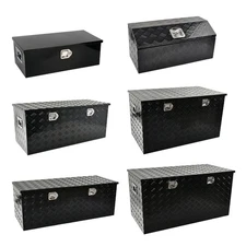 30 44 48 Inch Aluminum Tool box Trailer Pickup Trunk Truck Bed Storage Toolbox