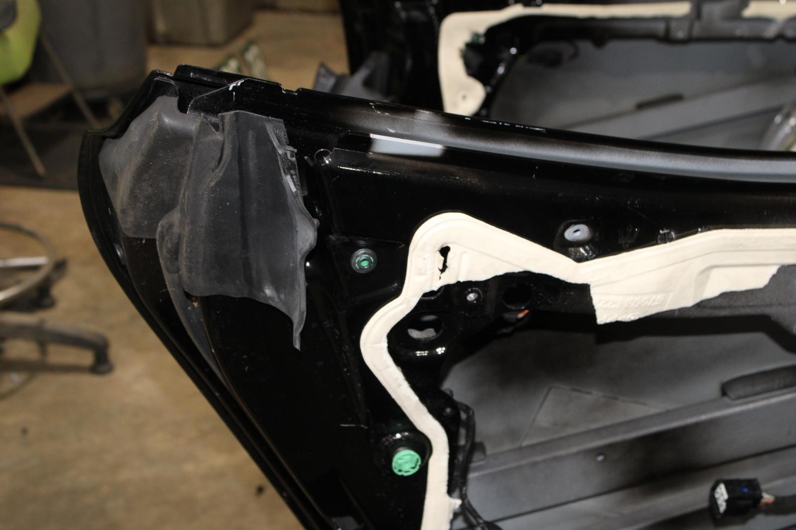 Maserati Ghibli 2014-2019 Rear Left Door shell Black