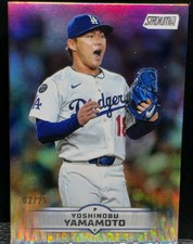 2025 Topps Stadium Club Y. Yamamoto #184 Rainbow Foil Parallel 02/25 L.A. RARE