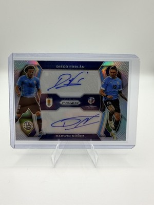 2024 Panini Prizm CONMEBOL Copa America - Dual Signatures Darwin Nunez, Diego...